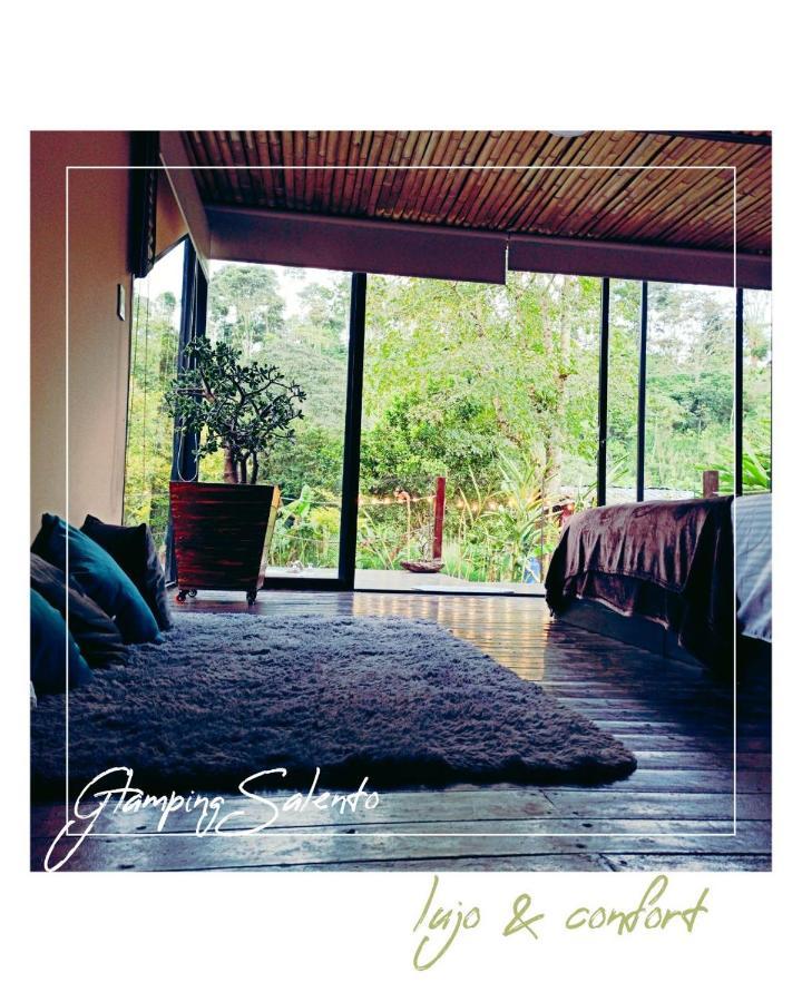 Glamping Salento Con Jacuzzi Climatizado Exterior foto