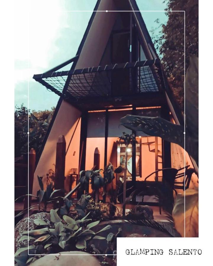 Glamping Salento Con Jacuzzi Climatizado Exterior foto